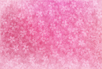 桜　年賀状　和柄　背景