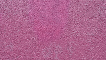 ピンクの壁