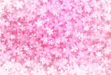 Obraz premium 桜 年賀状 和柄 背景