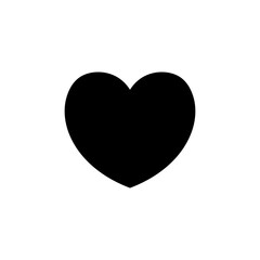 Love icon vector. Heart icon vector. Like icon vector