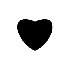 Love icon vector. Heart icon vector. Like icon vector
