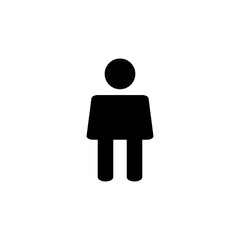 Man icon vector. male icon vector. human symbol