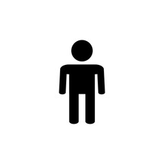 Fototapeta na wymiar Man icon vector. male icon vector. human symbol