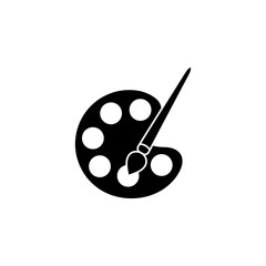 Paint icon vector. paint brush icon vector. paint roller icon vector