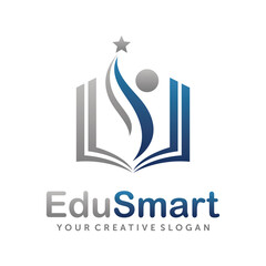 Education Logo. Online School, and Learning Logo Design Vector Template