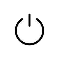 Power icon vector. Power Switch Icon. Electric power