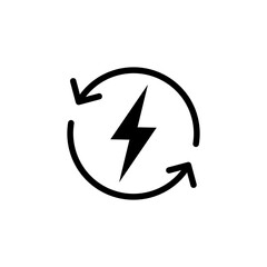 Power icon vector. Power Switch Icon. Electric power