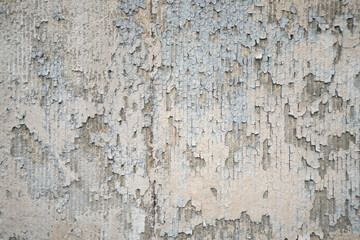old wall texture with peeling paint