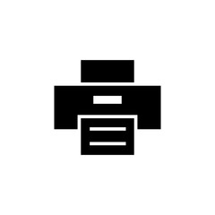 Print icon vector. printer icon vector