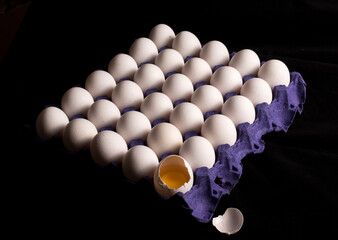 Maple de huevos