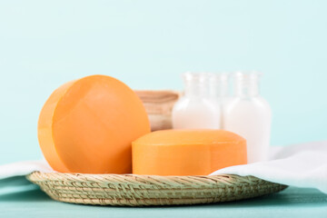 Papaya soap spa from natural product
