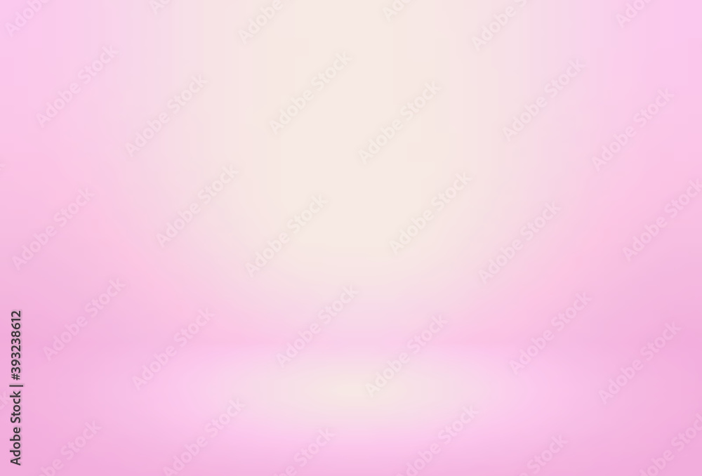Leinwandbilder pink empty room studio gradient used for background and display your products - vector