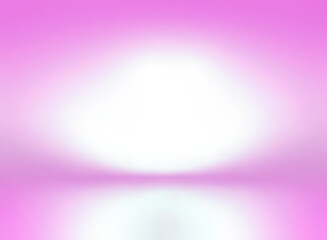 Pink empty room studio gradient used for background and display your products - Vector