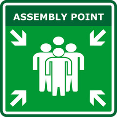 Assembly Point, Label and sticker