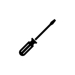 Fototapeta premium Screwdriver icon vector.tools icon vector