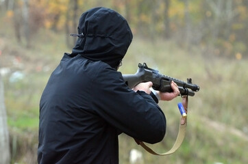  Unformal shooting range near Kiev.