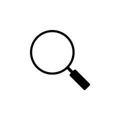 Search icon vector. search magnifying glass icon