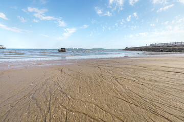 Xiamen Huandao Road Beach Scenery