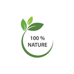 Green leaf illustration