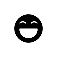smile icon vector. smile emoticon icon. feedback