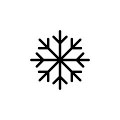 Snow icon vector. snowflake icon vector