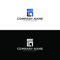 CLN Letter Logo Design polygon Monogram Icon Vector Template