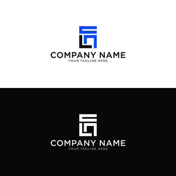 CLN Letter Logo Design polygon Monogram Icon Vector Template