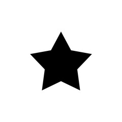 Star Icon vector. rating icon vector. favourite star icon