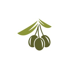 Olive logo images illustration