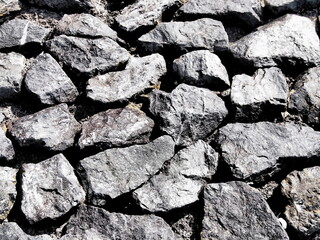 テスクチャ　川辺の岩