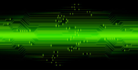 cyber circuit future technology concept background
