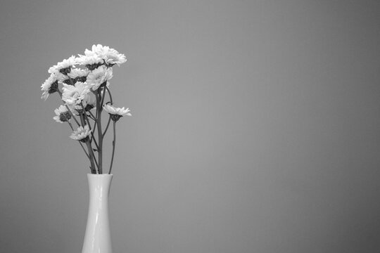 Background image with Flower vase