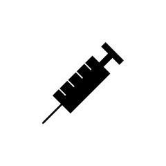 Syringe icon vector. injection icon vector