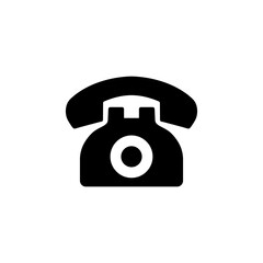 Telephone icon vector. phone icon vector.