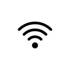 Wifi icon vector. signal vector icon. Wireless  icon vector