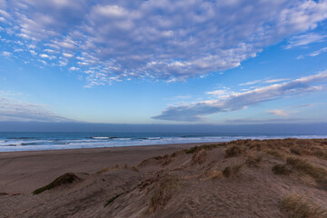 North beach in California dramatic seascape