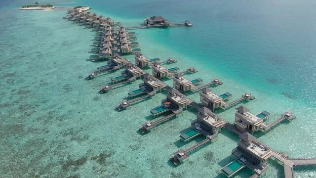 Stunning villas at The Angsana Velavaru Hotel in The Maldives