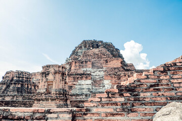pictures of Wat (temples) in Ayutthaya, Thailand