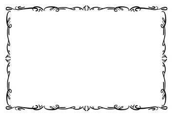 クラシックなフレーム　1色