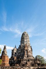 Fototapeta premium pictures of Wat (temples) in Ayutthaya, Thailand
