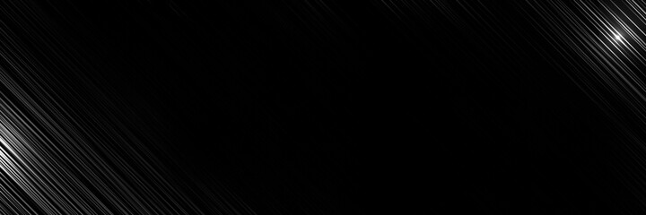 Dark deep black dynamic abstract vector background with diagonal lines. Modern creative halftone premium gradient. 3d cover of business presentation banner for sale event night party. Soft shadow line