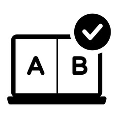 
Ab testing vector style, verified testing 
