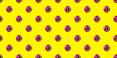 beautiful seamless pattern on New Year's theme with Christmas balls