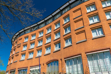 Modern luxury building in Bremen