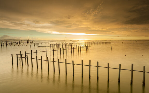 Golden Sunset in Taiwan