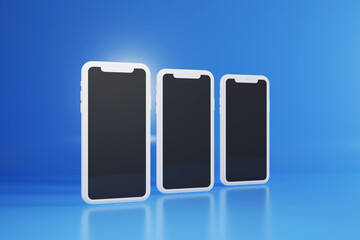 clay phone with black screen