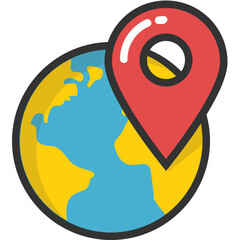 
Map Pin Vector Icon
