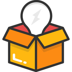 
Thinking Box Vector Icon

