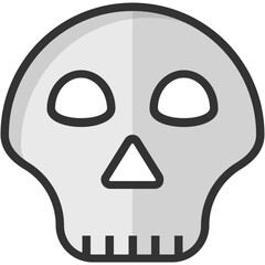 
Skull Vector Icon
