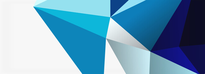 3d mosaic abstract backgrounds, low poly shape geometric design